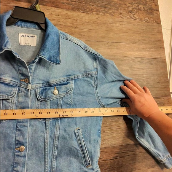 Old Navy Light Blue Jean Jacket - Picture 6 of 11